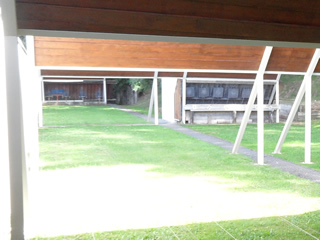 Vue du stand extérieur