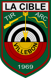 Logo historique Cible de Villebon archers